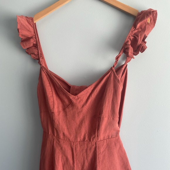 UO Linen Blend Romper - Picture 3 of 7